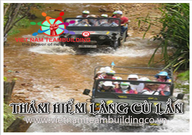 Teambuilding thám hiểm Cù Lần - Công Ty Cổ Phần Việt Nam Team Building